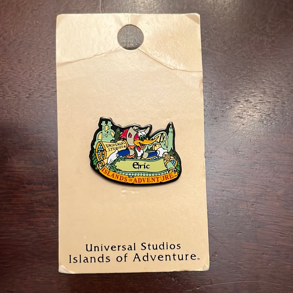 ERIC Universal Studios  Personalized pin